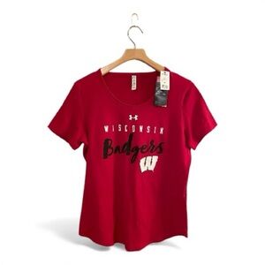 Women's Wisconsin Badgers Under Armour T-Shirt